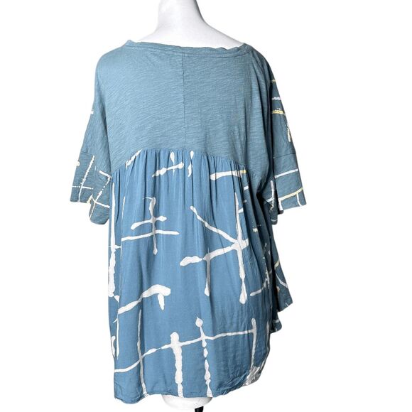 Anthro Akemi & Kin light streaks swing top  L - Picture 4 of 8